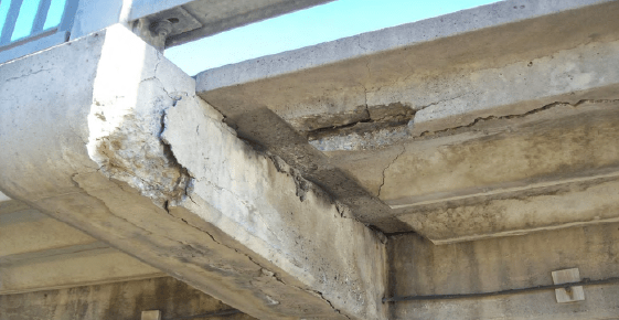 City photo shows need for work on Overlanders Bridge.