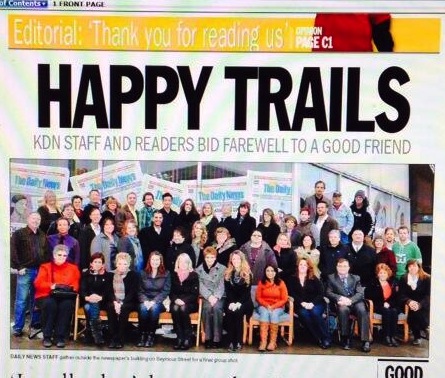 Going out with smiles and best wishes.