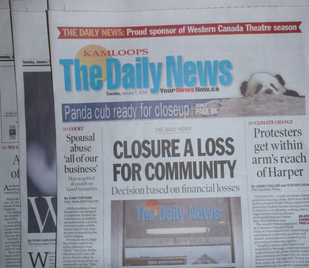 Will another daily newspaper rise in Kamloops?
