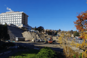 RIH construction affected building numbers in 2013.