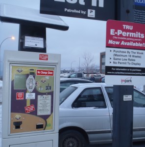 TRU parking kiosk not bad, but….