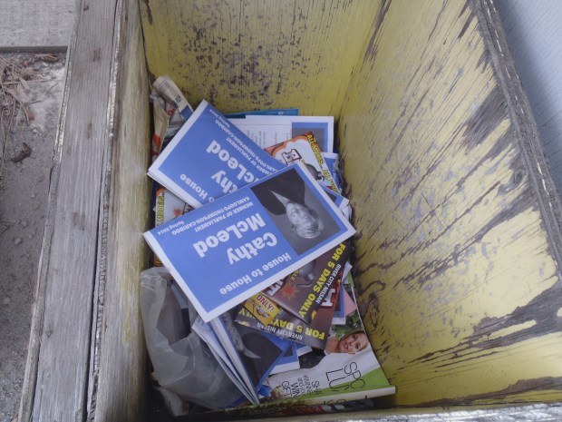 MP householders are just junk mail to some.