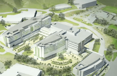 Artist's conception from RIH master site plan.