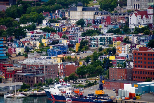 In St. John's, Newfoundland, they how to use colour.