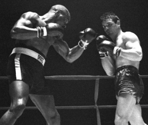 Hurricane Carter, left.