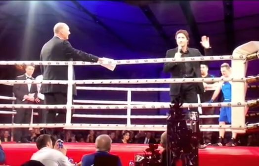 Justin Trudeau drops an F-bomb. (YouTube screenshot)