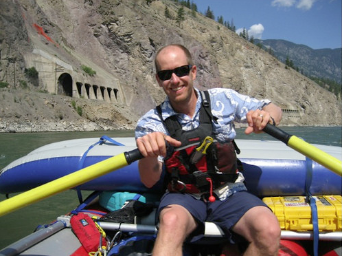 Adventure Studies alumnus Matt Kellow. (TRU photo)