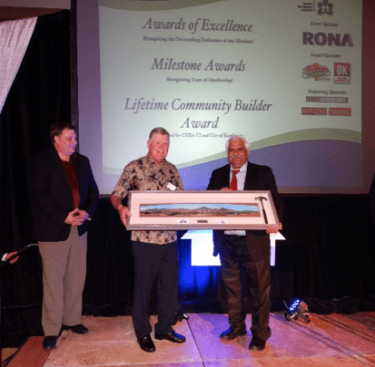 One of presentations at Homebuilders event.