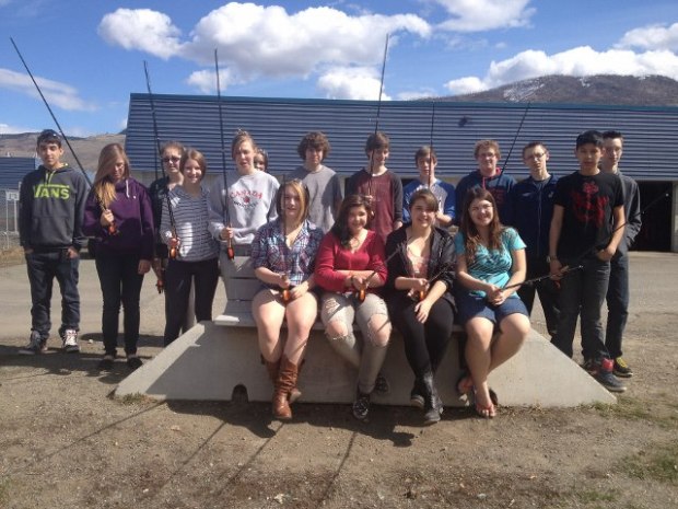 Westsyde secondary students are among those who’ve received angling instruction through the association’s fishing enhancement fund.