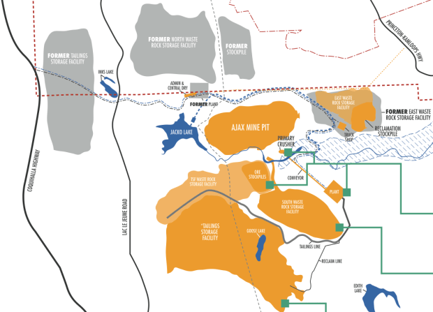 Map of new Ajax layout.