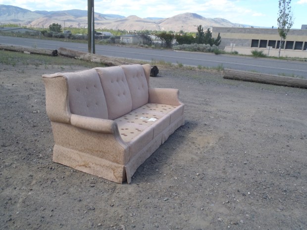 Seriously? A frickin' couch?