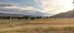 Hay fields at ag station are no longer in production.