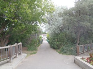 Cambridge Crescent 'bridge.'