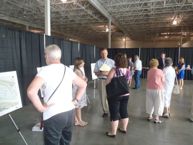 Open house on casino attracted 125 people.