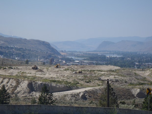 Owl Road landfill as seen from Juniper.