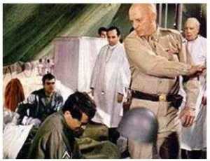 Scene from Patton.