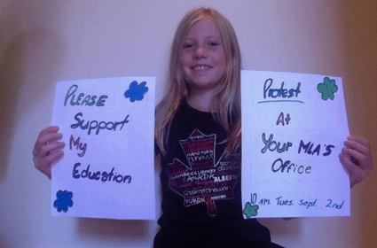 Image from Parents Actively Protest Facebook page.