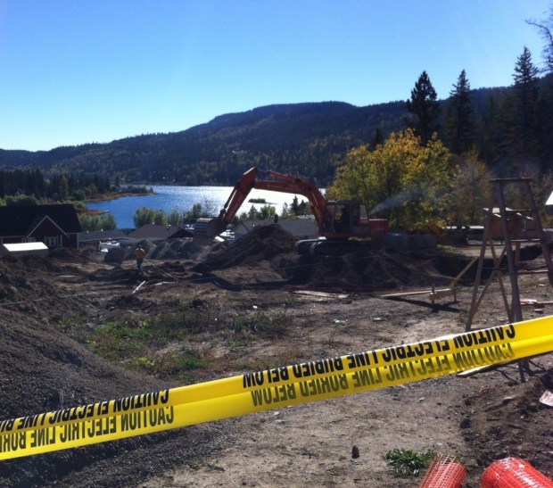 Site work has started at Pinantan store.