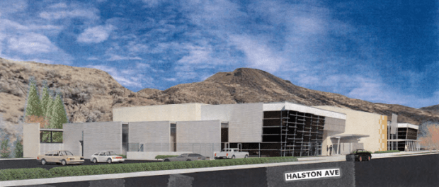 Drawing of proposed addition to Chances.