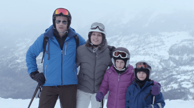 Ski holiday starts out well in Force Majeure, then things go quickly downhill.