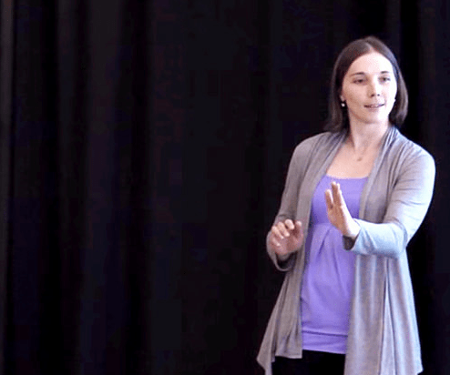 Erica Dufort-Lafrancois, TRU finalist last year. (TRU photo)