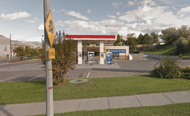 Esso on Columbia Street.