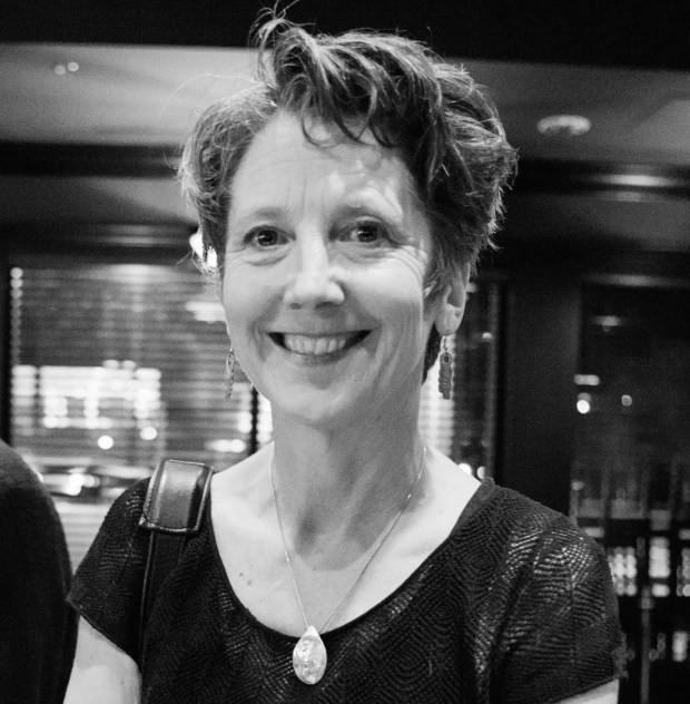 Author Carrie Saxifrage.