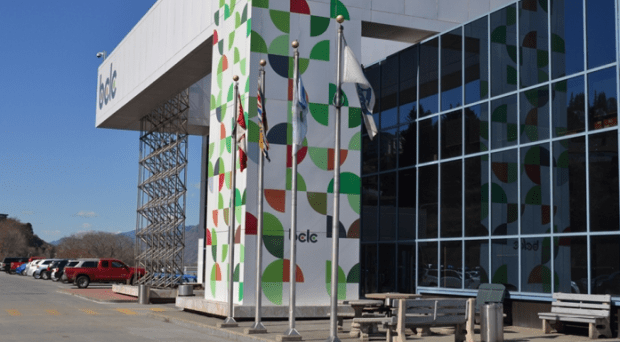 B.C. Lottery Corp.'s Kamloops headquarters.