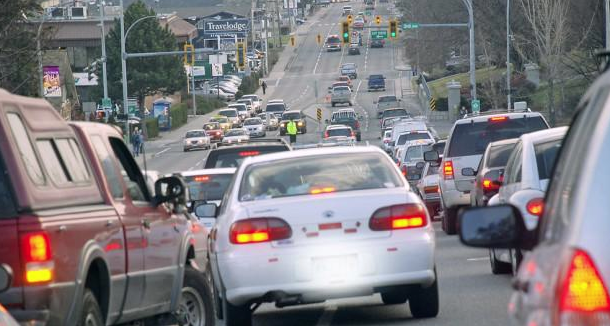 Busy days on Columbia Street. (City of Kamloops photo)
