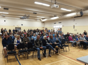 Informational meeting was held Sunday afternoon.