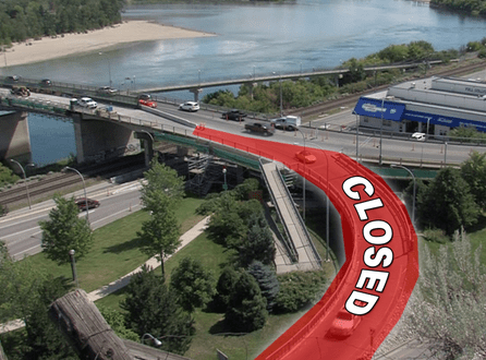 Access to Summit Drive will be restricted starting Wednesday.