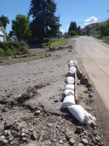 Attempts to stop the torrent were hopeless.
