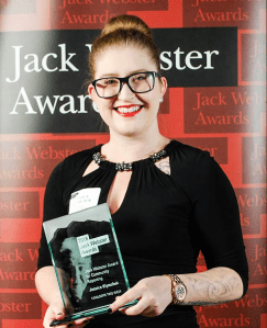 Kamloops reporter Jessica Klymchuk won award for community reporting.