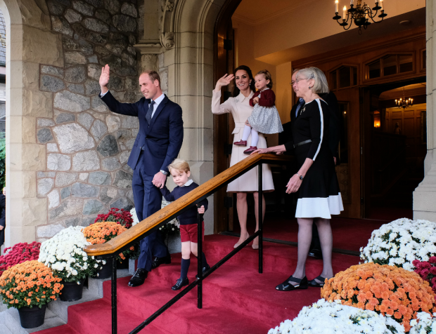 The Royals say goodbye to Canada after eight-day visit. (BC Govt photo)