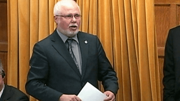 Conservative MP Robert Sopuck speaks in House of Commons.