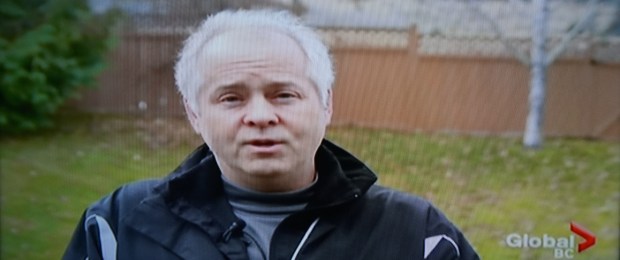 Cameron Gatey, Jenn Gatey's father, speaking on Global television.