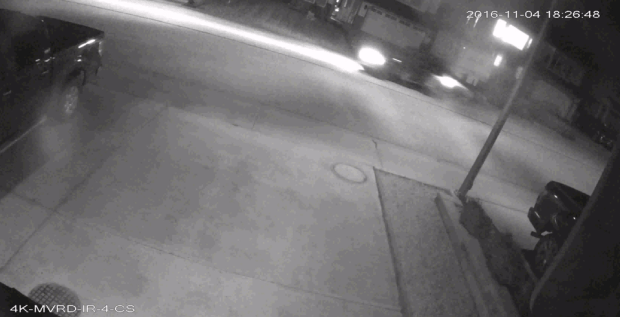 Another view of vehicle whose owner or driver is subject of RCMP investigation.