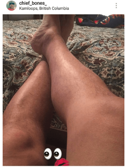 The offending Instagram.