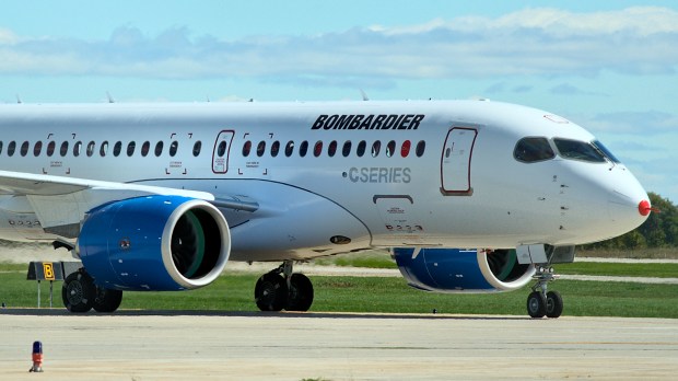 Bombardier C100. (Wikimedia Commons)