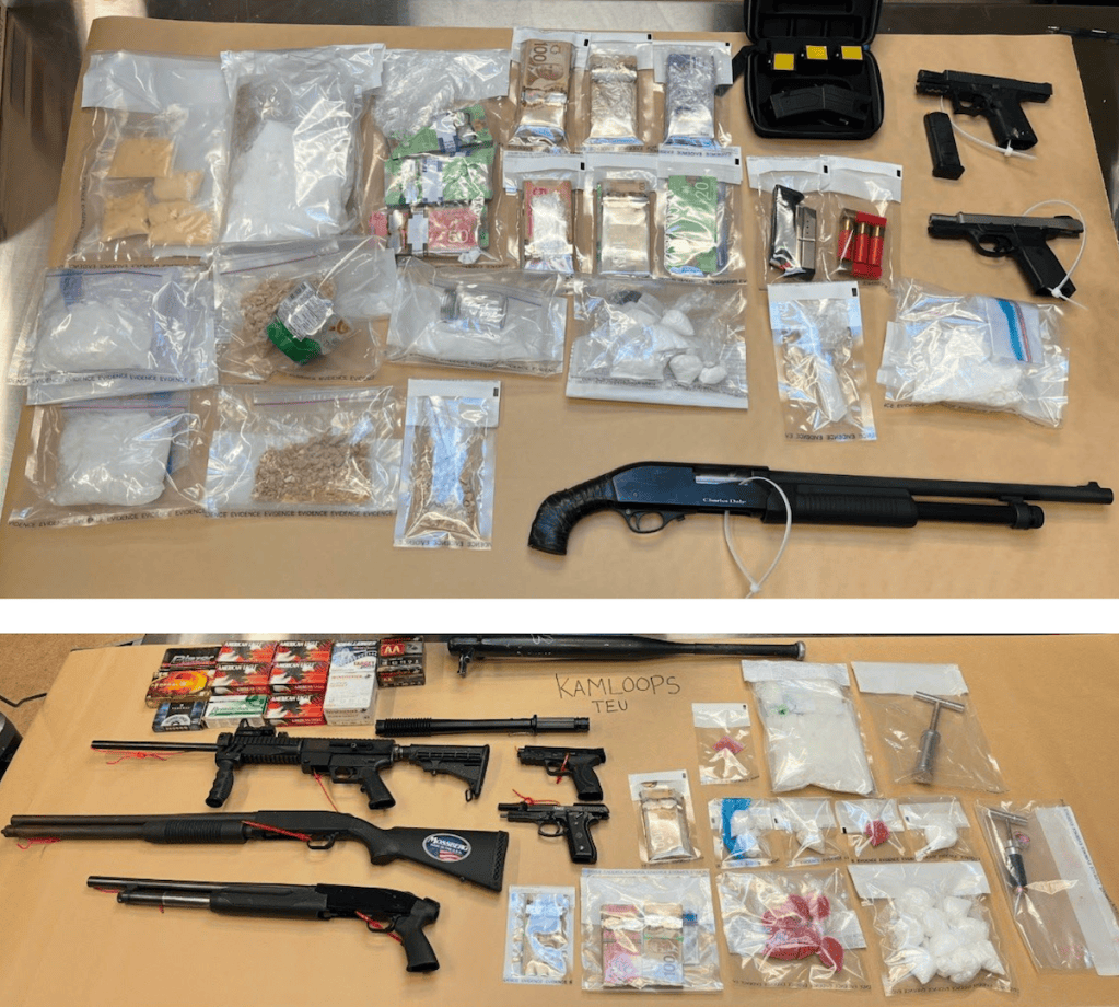 POLICE – Five suspects face 45 charges after drug & firearms ...